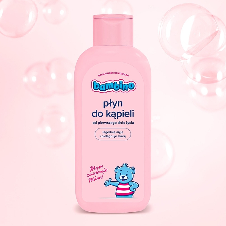 Baby Bubble Bath - Bambino Liquid Bath — photo N3