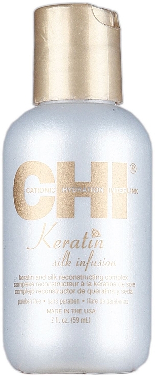 Liquid Hair Silk - CHI Keratin Silk Infusion — photo N1