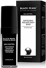 Contouring Face & Eye Cream Serum - Sea Of Spa Black Pearl Age Control Contouring Face & Eye Cream Serum For All Skin Types — photo N1