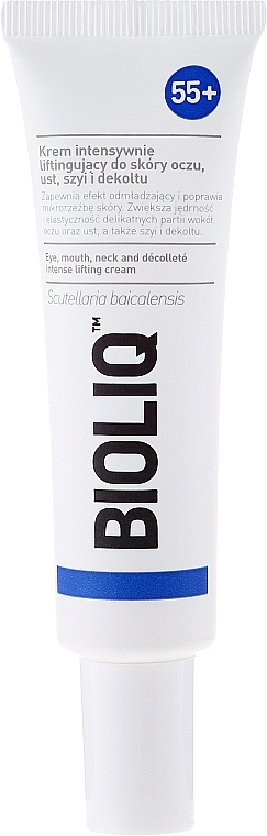 Intensive Lifting Eye, Lip, Neck and Decollete Cream - Bioliq 55+ Eye, Mouth, Neck And Decollete Intense Lifting Cream — photo N2