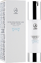 Fragrances, Perfumes, Cosmetics Anti-Wrinkle Repair Night Cream - Lambre Ultra Hyaluronic