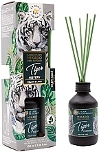 Fragrances, Perfumes, Cosmetics Reed Diffuser - La Casa de Los Aromas Safari Reed Diffuser Tiger Mistery