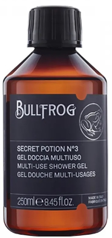 Shower Gel - Bullfrog Secret Potion N.3 Multi-action Shower Gel — photo N2