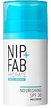 Nourishing & Moisturizing Face Cream - Nip + Fab Hydrate Nourishing SPF 30 Moisturiser — photo N1