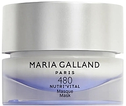 Fragrances, Perfumes, Cosmetics Face Mask for Dry Skin - Maria Galland Paris 480 Nutri Vital Mask