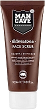 Fragrances, Perfumes, Cosmetics Face Scrub - Man Cave Olivestone Face Scrub