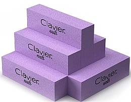 Nail Polishing Block, purple - Clavier — photo N1