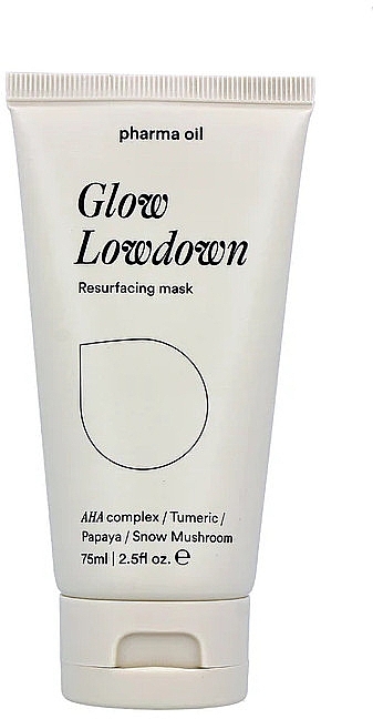 Renewing Face Mask - Pharma Oil Glow Lowdown Resurfacing Mask — photo N1