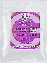 Blueberry & Acerola Alginate Mask - ALG & SPA Professional Line Collection Masks Bilberry With Acerola Peel off Mask — photo N2