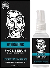 Moisturising Face Serum - BarberPro Hydrating Hyaluronic Acid 2% Daily Serum — photo N1