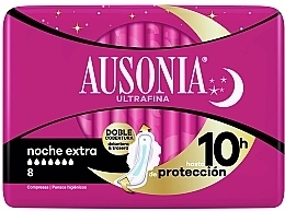 Fragrances, Perfumes, Cosmetics Night Sanitary Pads, 8 pcs - Ausonia Night Ultrafina