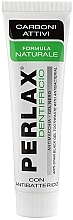 Antibacterial Activated Charcoal Toothpaste - Mil Mil Perlax Anti-Stain Black Toothpaste With Antibacterial — photo N7