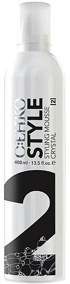 Hair Styling Foam with Lychee Extract "Crystal", normal hold - C:EHKO Style Styling Mousse Crystal — photo N3