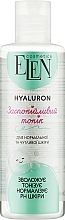 Fragrances, Perfumes, Cosmetics Toner for Normal and Sensitive Skin - Elen Cosmetics Hyaluron Face Tonic