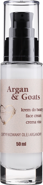 Argan & Goats Face Cream - Soap & Friends Argan & Goats Face Cream — photo N2