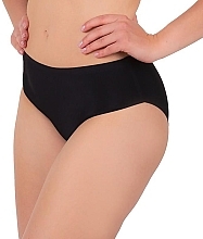 Fragrances, Perfumes, Cosmetics Seamless Boyshort Panties, black - Moraj