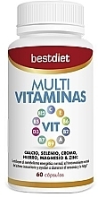 Multivitamin Tablets, 60 pcs. - Best Diet Multivitamin — photo N1