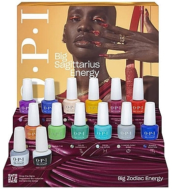 Set - OPI Gel Color Big Zodiac Energy Fall 2023 Collection (n/lacquer/14x15ml) — photo N1