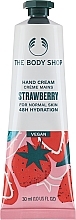 Fragrances, Perfumes, Cosmetics Strawberry Hand Cream - The Body Shop Strawberry Hand Cream