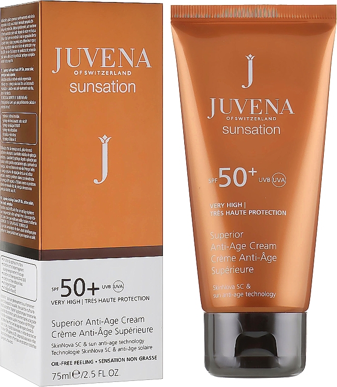 Body Cream - Juvena Sunsation Superior Anti-Age Cream Spf 50+ — photo N1