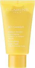 Nourishing Face Mask with Mango Butter - Clarins SOS Comfort Nourishing Balm Mask With Wild Mango Butter — photo N2