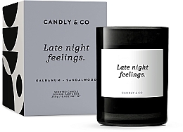 Fragrances, Perfumes, Cosmetics Scented Candle - Candly & Co No.6 Late Night Feelings Scented Candle