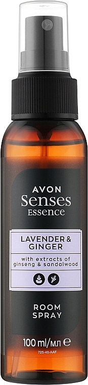 Lavender & Ginger Air Fragrance Spray - Avon Senses Essence Lavender & Ginger Room Spray — photo N1