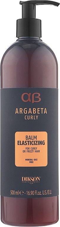 Strengthening Conditioner for Curly Hair - Dikson Argabeta Curly Balm Elasticizing — photo N3