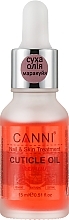 Dry Cuticle Oil "Passion Fruit" - Canni Cuticle Oil Premium — photo N2