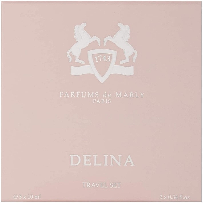 Parfums de Marly Delina - Set (edp/refill/3x10ml + case/1pcs)	 — photo N2
