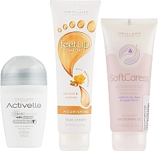 Fragrances, Perfumes, Cosmetics Set - Oriflame (hand/cr/100ml + foot/Cr/150ml + deo/50ml)