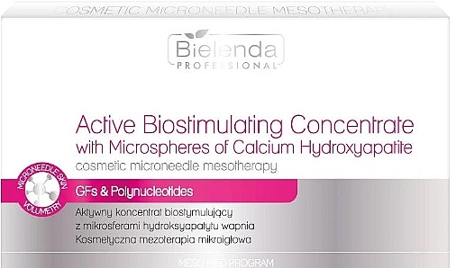 Anti-Aging Concentrate with Copper Tripeptide - Bielenda Professional Meso Med Program Active Biostimulating Concentrate — photo N1