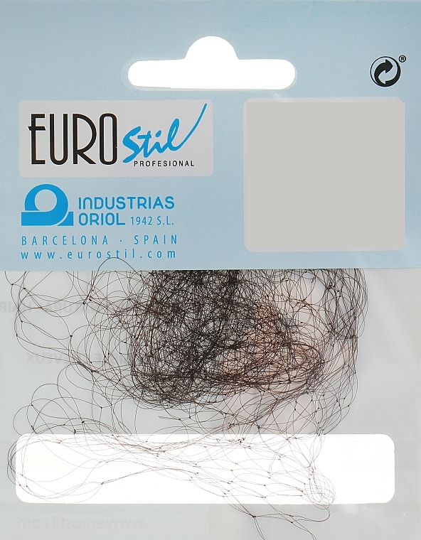 Brown Hair Net, 01045/69 - Eurostil — photo N2