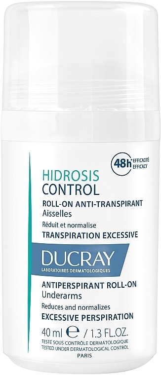 Antiperspirant - Ducray Hidrosis Control Roll-On Anti-Transpirant — photo N1