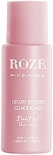 Fragrances, Perfumes, Cosmetics Luxurious Regenerating Hair Conditioner - Roze Avenue Luxury Restore Conditioner Travel Size