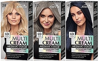 Hair Color - Joanna Multi Cream Color Metallic — photo N1