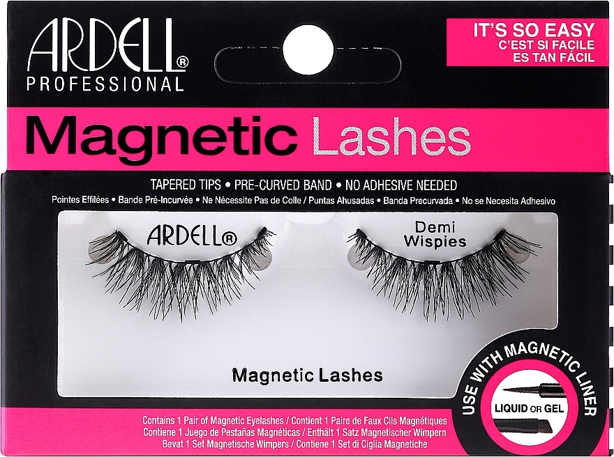 False Lashes - Ardell Magnetic Lashes Demi Wispies — photo N1