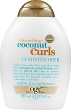 Fragrances, Perfumes, Cosmetics Curly Hair Conditioner - OGX Coconut Curls Conditioner