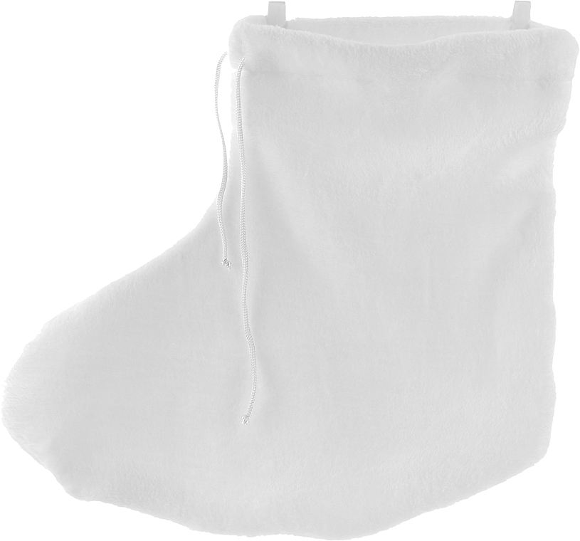 Terry Socks for Paraffin Therapy, white - Tufi Profi Premium — photo N1