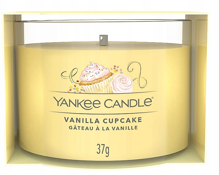 Scented Candle in Glass, mini - Yankee CandleVanilla Cupcake — photo N1