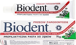 Anti-Periodontitis Toothpaste - Biodent  — photo N1