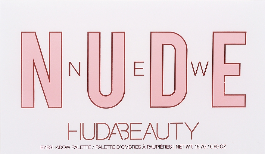 Shadow Palette - Huda Beauty The New Nude Eye Shadow Palette — photo N2