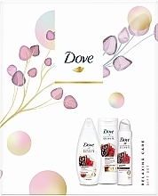 Fragrances, Perfumes, Cosmetics Set - Dove Relaxing Care Gift Set II (sh/gel/250ml + b/lot/250ml + deo/spray150ml)