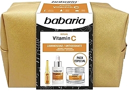 Fragrances, Perfumes, Cosmetics Set - Babaria Vitamin C Kit (cr/50 ml + ser/30 ml + amp/2 ml + pouch)