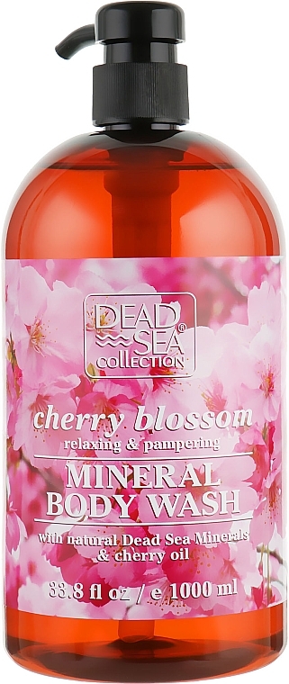 Shower Gel with Cherry Blossom Scent - Dead Sea Collection Cherry Blossom Body Wash — photo N2