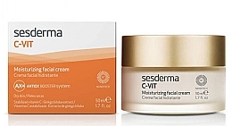 Fragrances, Perfumes, Cosmetics Moisturizing Face Cream for Dry Skin - SesDerma Laboratories C-Vit Moisturizing Face Cream for Dry Skin