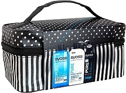 Fragrances, Perfumes, Cosmetics Set - Syoss Pure (shmp/500ml + h/balm/500ml +h/spray/300ml + bag)