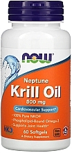 Krill Oil, 500 mg - Now Foods Neptune Krill Oil Softgels — photo N2