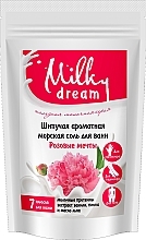 Fizzing Fragrant Bath Sea Salt "Pink Dreams" - Milky Dream (doypack) — photo N1