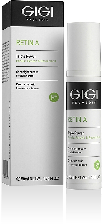 Active Renewing Retinol Facial Cream - Gigi Retin A Overnight Cream — photo N2